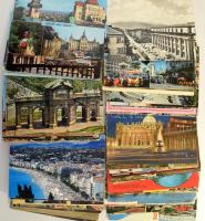 200 db MODERN színes külföldi város képeslap / 200 modern coloured foreign town postcards