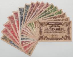 1946. 10.000AP-10.000.000AP (17db) T:XF-F