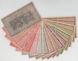 1946. 10.000AP-10.000.000AP (17db) T:XF-F