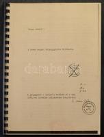 Varga László: A Heves megyei bélyeggyűjtés története (1979) (fénymásolat / photocopy)