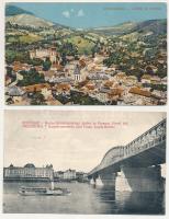 36 db RÉGI város képeslap, közte néhány motívum / 36 pre-1945 town postcards, with some motives