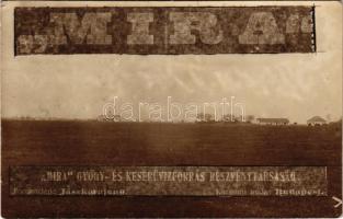 Jászkarajenő, Mira gyógy- és keserűvízforrás részvénytársaság, forrástelep. photo (EK)