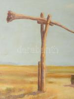 RGY jelzéssel: Nyár. Olaj, farost. Apró felületi sérüléssel. 60x80 cm