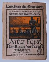 Artur Fürst: Das Reich der Kraft. Leuchtende Stunden. Die Poesie der Eisenbahn von Hans Baluschek. Berlin, 1912., Vita Deutsches Verlagshaus. Német nyelven. Gazdag képanyaggal illusztrált. Kiadói papírkötés, a külső kiadói papír védőborító kettészakadt.