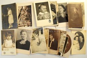 100 db RÉGI fotó és fotós képeslap / 100 pre-1945 photos and photo postcards