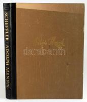 Karl Scheffler: Menzel. Der Mensch das Werk. Berlin-Darmstadt-Wien,1955,Deutsche Buch-Gemeinschaft. ...