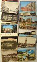 100 db MODERN külföldi város képeslap / 100 modern foreign town postcards