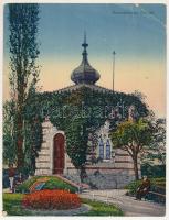 Orsova, Korona kápolna. Hutterer G. kiadása, nagy méretű hajtatlan képeslap (18 cm x 14 cm) / Kronenkapelle / chapel. unfolded, big size postcard (18 cm x 14 cm) (fa)