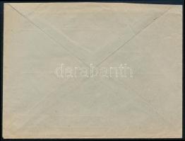 1946 (27. díjszabás) Távolsági levél 400.000AP bérmentesítéssel az emelés első napján, 1 db ívszéli ...