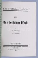 Dr. E. Iwersen: Das holsteiner Pferd. Aus Deutschen Zuchten Heft 3. Berlin, 1937, Paul Parey, 56+2 p...