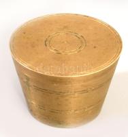 Antik 6 részes bronz lat készlet, d: 6 m