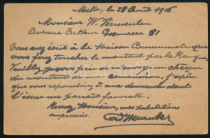 Német I. világháborús megszállás Belgium 1916