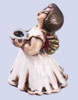 Thun Bolzano Bozer Italy angyal figura, jelzett, hibátlan, m: 18,5 cm