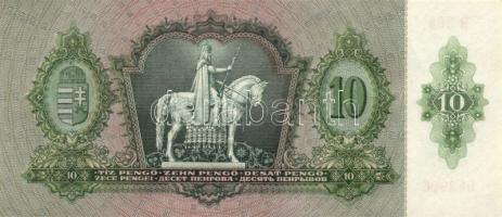 1936. 10P (3x) egymás utáni sorszámokkal T:I