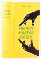 Kara György: Mongol-magyar szótár. Bp., 1998, Terebess, kartonált papírkötés, újszerű, 758p