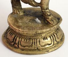 Hanumán. Bronz, Kína, 20. sz. első fele, jelzés nélkül, hibátlan, m: 10 cm /// "Hanumán Isten t...