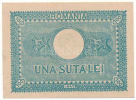 Románia 1945. 100L T:AU
Romania 1945. 100 Lei C:AU
Krause P#78
