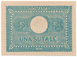 Románia 1945. 100L T:AU kis sarokhajlás
Romania 1945. 100 Lei C:AU small corner fold
Krause P#78