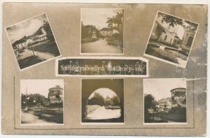 Szilágysomlyó, Simleu Silvaniei; Báthory vár / castle. photo (ragasztónyom / glue marks)