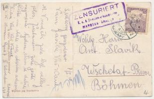 1918 Ditró, Gyergyóditró, Ditrau; Piactér a Községházával, Takarékpénztár Részvénytársaság, Özv. Ver...