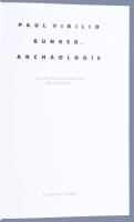 Paul Virilio: Bunker ... Archäologie. München - Wien, 1992., Carl Hanser. Német nyelven. Gazdag képa...