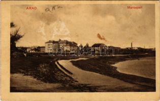 Arad, Maros-part / Mures riverside (felületi kopás / worn surface)