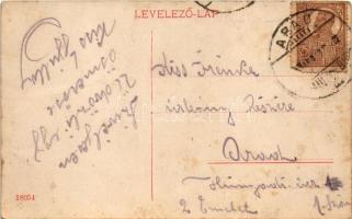 Arad, Andrássy tér, Andrényi Károly és Fiai, Schwarz Simon Fiai és Társa, Roth üzlete, Úri Fehérnemű...