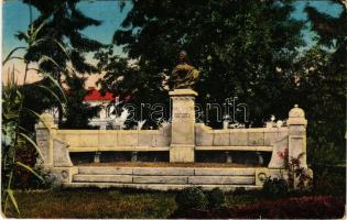 1916 Arad, Erzsébet királyné (Sissi) szobor. Vasúti levelezőlapárusítás 11. sz. 1915. / Empress Elisabeth of Austria (Sisi) statue, monument (EK)
