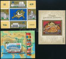 1964-1978 24 db 10 Ft (vagy 9Ft) + 24 db 20Ft névértékű blokk és kisív