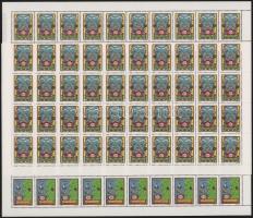 1992 EXPO Sevilla hajtatlan teljes ívsor (50.000)