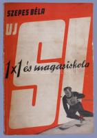 Szepes Béla: Új sí 1x1 és magasiskola. Írta és rajzolta Szepes Béla. Budapest, 1941. Szerző (Stádium Sajtóvállalat Rt. ny.) 108 p. Egyetlen kiadás. Szepes Béla (1903-1986) síelő és gerelyhajító olimpikon, síoktató és sportkarikaturista, sportújságíró szakmunkáját oldalszámozáson belül szövegközti felvételek és saját rajzai illusztrálják. Az alapos sítechnikai szöveg után függelékként a megnagyobbodott ország erdélyi síterepeinek ismertetése. Az első nyomtatott oldalon szervezett síutak képes hirdetése, a címoldalon és az utolsó nyomtatott oldalon régi jegyzetek, az oldalakon enyhe vízfoltosság. Fűzve, színes, illusztrált, kiadói borítóban.