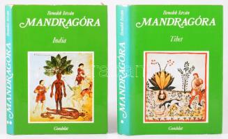 Benedek István: Mandragóra. Tibet, India. Bp., 1979, Gondolat. Kiadói egészvászon kötés, papír védőborítóval, jó állapotban.