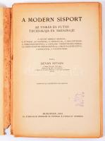 Déván István: A modern sísport. Az ugrás és futás technikája és tréningje. Budapest, 1923, Athenaeum. 188 (4) p. Kiadói papírborítóval. Borító a fűzésnél elvált.