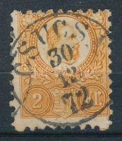 1871 Réznyomat 2kr "CSUCSA" (Gudlin 250p)