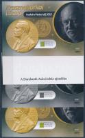 2025 Krasznahorkai László irodalmi Nobel-díj 4 db-os emlékív garnitúra 0001 sorszámmal