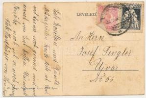 Temesvár, Timisoara; Józsefváros, Iskolanővérek Intézete, kerti részlet / girls' boarding schoo...