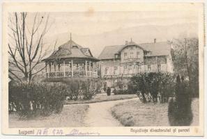 1927 Lupény, Lupeni; Resedinta directorului si parcul / Bányaigazgató rezidenciája és park / mine director's residence with park (fl)