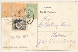 1927 Lupény, Lupeni; Resedinta directorului si parcul / Bányaigazgató rezidenciája és park / mine di...