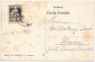 1927 Lupény, Lupeni; Edificiul garei / Bahnhof / vasútállomás / railway station (fl)