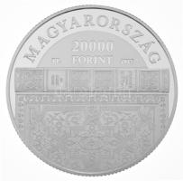 2025. 20.000Ft Ag "Jókai Mór (1825-1904)" kapszulában, tanúsítvánnyal (31,46g/0,925/38,61m...