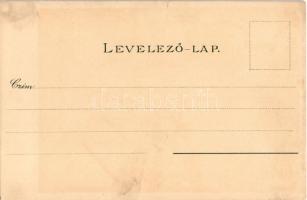 Budapest V. Lánchídon. Kuenstlerpostkarte No. 1933. von Ottmar Zieher No. 177. litho s: Raoul Frank ...