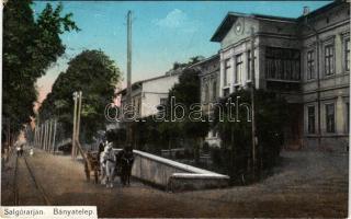 1916 Salgótarján, Bányatelep. Klein Károly kiadása (EK)