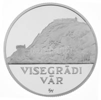 2004. 5000Ft Ag "Visegrádi vár" kapszulában, tanúsítvánnyal (31,46g/0,925/38,61mm) T:PP