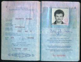 1984 Magyar Népköztársaság által kiállított fényképes útlevél