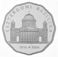 2006. 5000Ft Ag "Esztergomi bazilika" kapszulában, tanúsítvánnyal (31,46g/0,925/38,61mm) T:PP