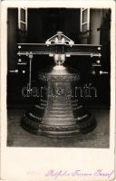 1936 Gödöllő, evangélikus templom belső, harangszentelés. Rétfalvi Ferenc József photo (EK)