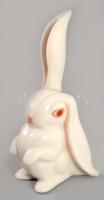 Herendi nyúl. Jelzett, hibátlan, m: 9,5 cm