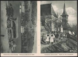 cca 1930 Székelyudvarhely képekkel illusztrált utazási prospektus