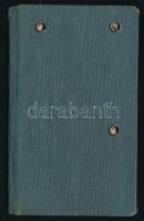 1943 Magyar Tenisz Szövetség fényképes igazolványa a Salgótarjáni VSE versenyzője részére