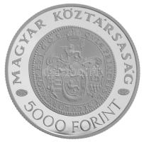 2005. 5000Ft Ag "Bocskai István" kapszulában, tanúsítvánnyal (31,46g/0,925/38,61mm) T:PP